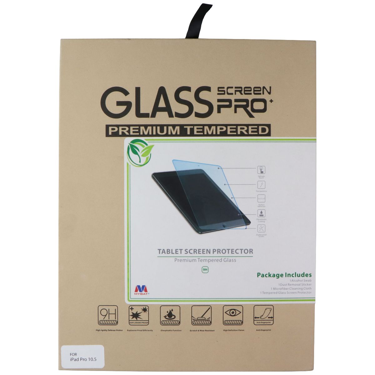 Mybat Glass Screen Pro+ Screen Protector for Apple iPad Pro 10.5-inch iPad/Tablet Accessories - Screen Protectors MyBat - Simple Cell Bulk Wholesale Pricing - USA Seller