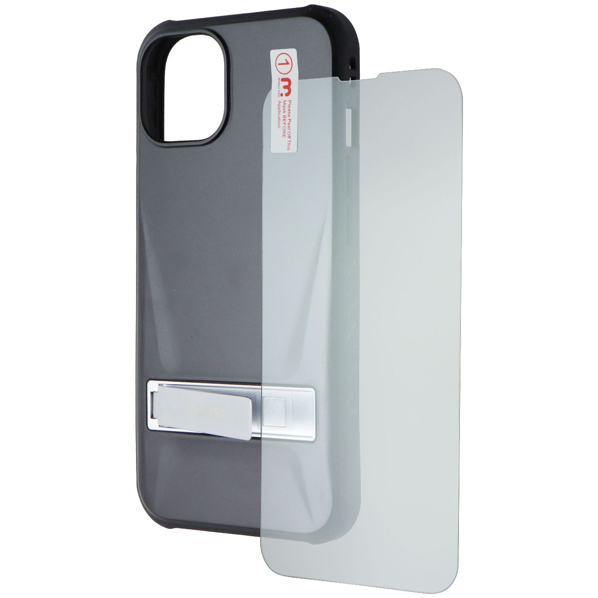 MyBat Pro Kickstand Phone Case for Apple iPhone 14 - Black Cell Phone - Cases, Covers & Skins MyBat Pro - Simple Cell Bulk Wholesale Pricing - USA Seller