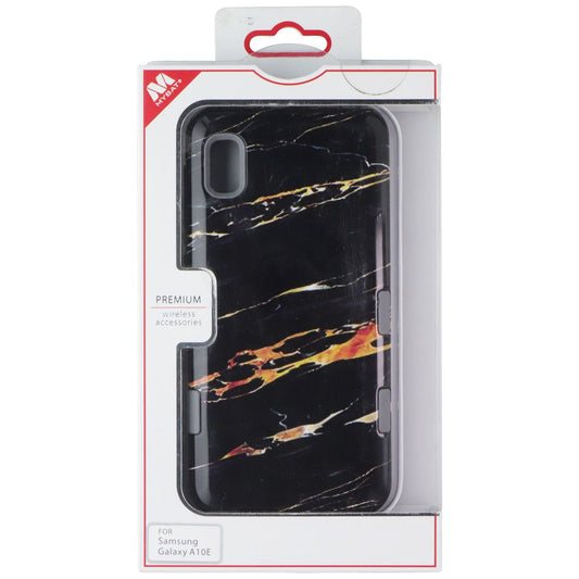 MyBat Tuff Subs Series Case for Samsung Galaxy A10e - Race Car Flames (Black) Cell Phone - Cases, Covers & Skins MyBat - Simple Cell Bulk Wholesale Pricing - USA Seller