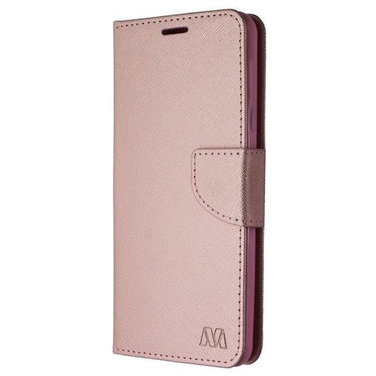 MyBat MyJacket Wallet CrossGrain Case for LG Stylo 4 - Rose Gold Cell Phone - Cases, Covers & Skins MyBat - Simple Cell Bulk Wholesale Pricing - USA Seller