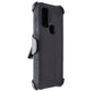 MyBat Pro Maverick Series Case + Holster for Motorola Moto G Play (2023) - Black