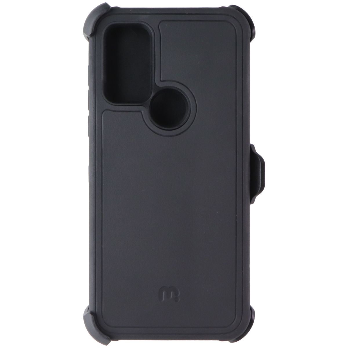 MyBat Pro Maverick Series Case + Holster for Motorola Moto G Play (2023) - Black