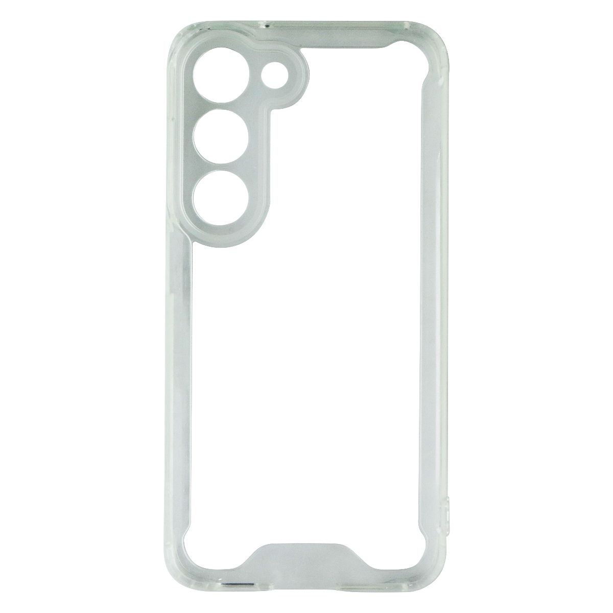 MyBat Sturdy Gummy Series Case for Samsung Galaxy S23 - Transparent Clear