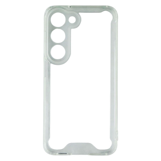 MyBat Sturdy Gummy Series Case for Samsung Galaxy S23 - Transparent Clear