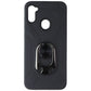 MyBat PopTop Series Ring Stand Dual-Layer Case for Samsung Galaxy A11 - Black Cell Phone - Cases, Covers & Skins MyBat - Simple Cell Bulk Wholesale Pricing - USA Seller