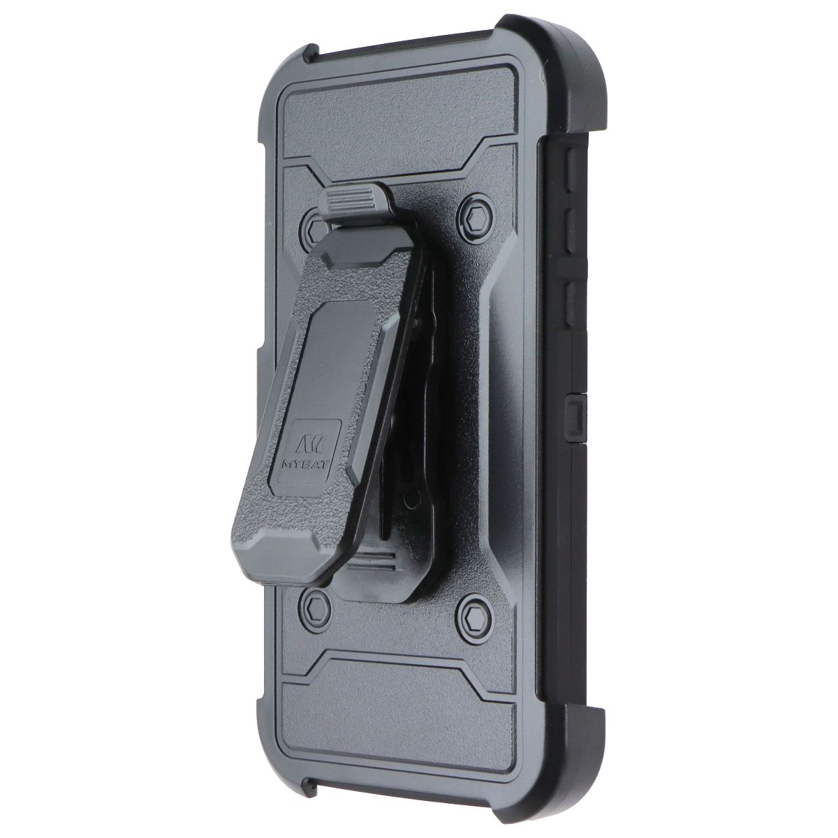 MyBat 3 in 1 Kinetic Hybrid Case for Motorola Moto G7 Play - Black Cell Phone - Cases, Covers & Skins MyBat - Simple Cell Bulk Wholesale Pricing - USA Seller