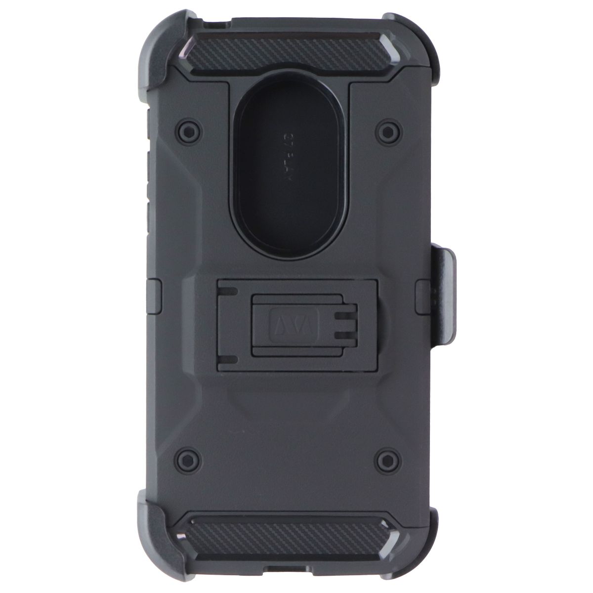 MyBat 3 in 1 Kinetic Hybrid Case for Motorola Moto G7 Play - Black Cell Phone - Cases, Covers & Skins MyBat - Simple Cell Bulk Wholesale Pricing - USA Seller