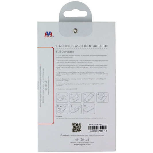 MyBat 9H Full Coverage Tempered Glass Screen Protector Motorola Moto G7 Play Cell Phone - Screen Protectors MyBat - Simple Cell Bulk Wholesale Pricing - USA Seller