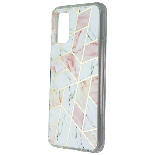 MyBat Fusion Series Protector Cover Case for Samsung Galaxy A02s - Pink Marble