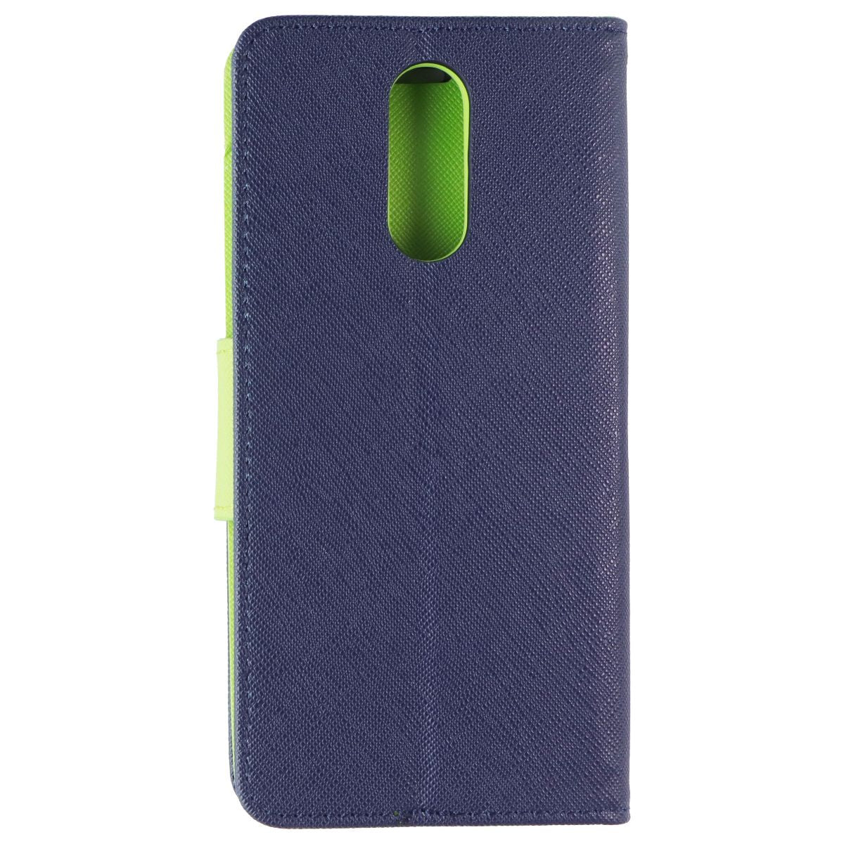 Mybat MyJacket Wallet Crossgrain Series Case for LG K40 - Blue and Green Leather Cell Phone - Cases, Covers & Skins MyBat - Simple Cell Bulk Wholesale Pricing - USA Seller