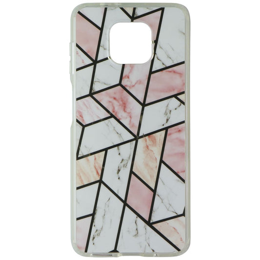 Mybat Dual Layer Protective Case for Motorola Moto G Power (2021) - Pink Marble