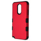MyBat Tuff Hybrid Series Case for LG Stylo 5 - Titanium Red/Black Cell Phone - Cases, Covers & Skins MyBat - Simple Cell Bulk Wholesale Pricing - USA Seller