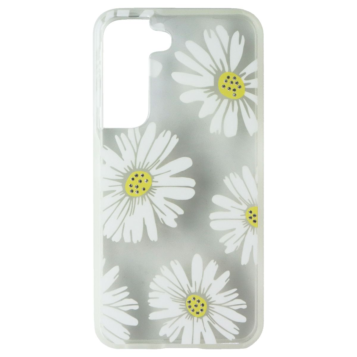 MyBat Pro Mood Diamond Series Case for Samsung Galaxy S22 - Happy Daisies Cell Phone - Cases, Covers & Skins MyBat Pro - Simple Cell Bulk Wholesale Pricing - USA Seller