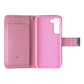 Mybat MyJacket Wallet Case for Samsung Galaxy S22 - Pink Leather Cell Phone - Cases, Covers & Skins MyBat - Simple Cell Bulk Wholesale Pricing - USA Seller