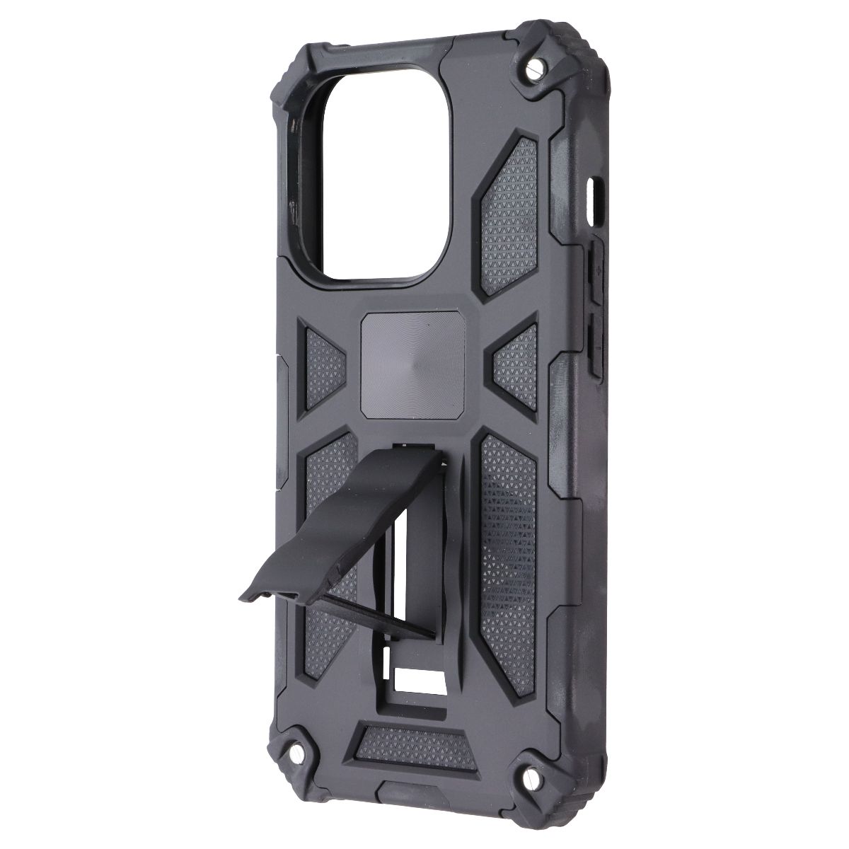 MyBat Sturdy Hybrid Series Case with Kickstand for Apple iPhone 14 Pro - Black