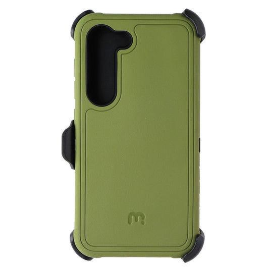 MyBat Pro Maverick Series Case and Holster for Samsung Galaxy S23 - Green/Black Cell Phone - Cases, Covers & Skins MyBat Pro - Simple Cell Bulk Wholesale Pricing - USA Seller