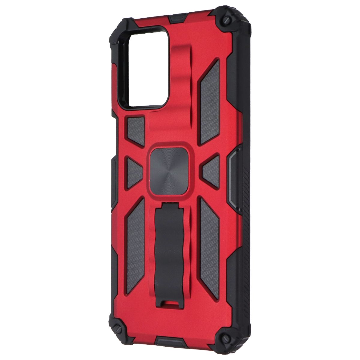 MyBat Sturdy Hybrid Case with Kickstand for Motorola Moto G 5G (2023) - Red Cell Phone - Cases, Covers & Skins MyBat - Simple Cell Bulk Wholesale Pricing - USA Seller