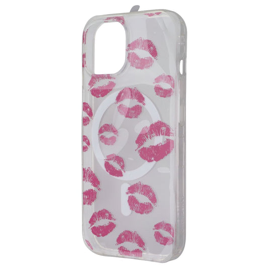MyBat Pro Mood Series Case for MagSafe for Apple iPhone 15 - Kisses/Clear Cell Phone - Cases, Covers & Skins MyBat Pro - Simple Cell Bulk Wholesale Pricing - USA Seller