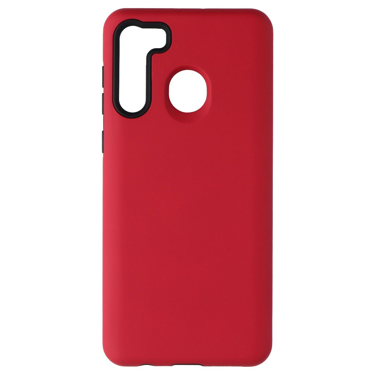 MyBat Fuse Hybrid Series Case for Samsung Galaxy A21 - Red/Black Cell Phone - Cases, Covers & Skins MyBat - Simple Cell Bulk Wholesale Pricing - USA Seller