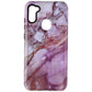 MyBat Fuse Hybrid Series Dual-Hybrid Case for Samsung Galaxy A11 - Purple Marble