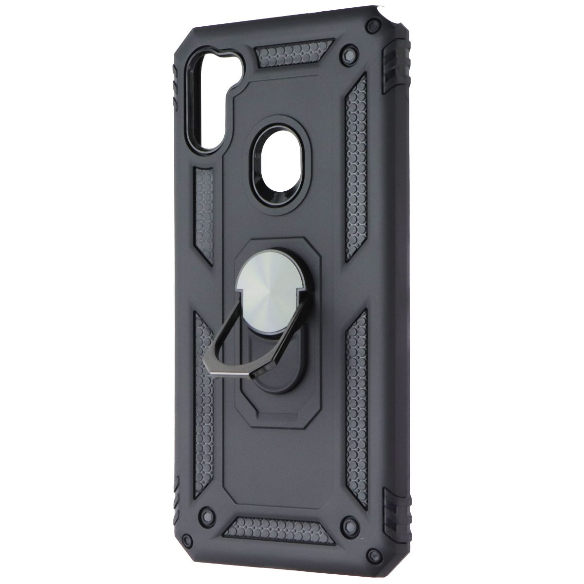 MyBat Pro Anti-Drop Series Ring Stand Case for Samsung Galaxy A11 - Black Cell Phone - Cases, Covers & Skins MyBat - Simple Cell Bulk Wholesale Pricing - USA Seller