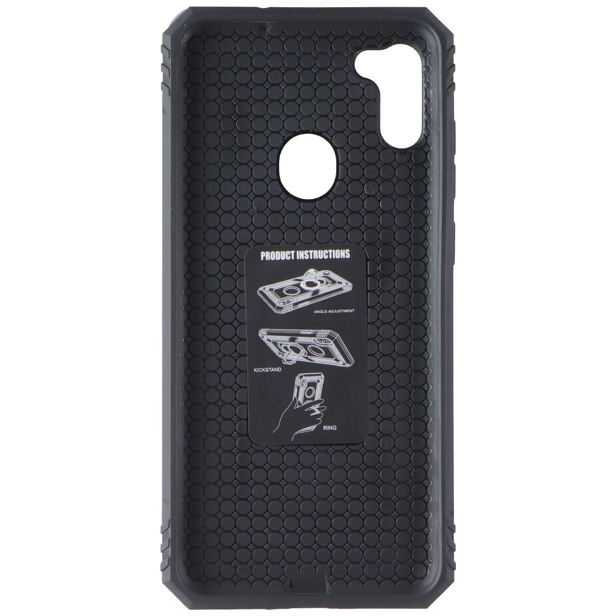 MyBat Pro Anti-Drop Series Ring Stand Case for Samsung Galaxy A11 - Black Cell Phone - Cases, Covers & Skins MyBat - Simple Cell Bulk Wholesale Pricing - USA Seller