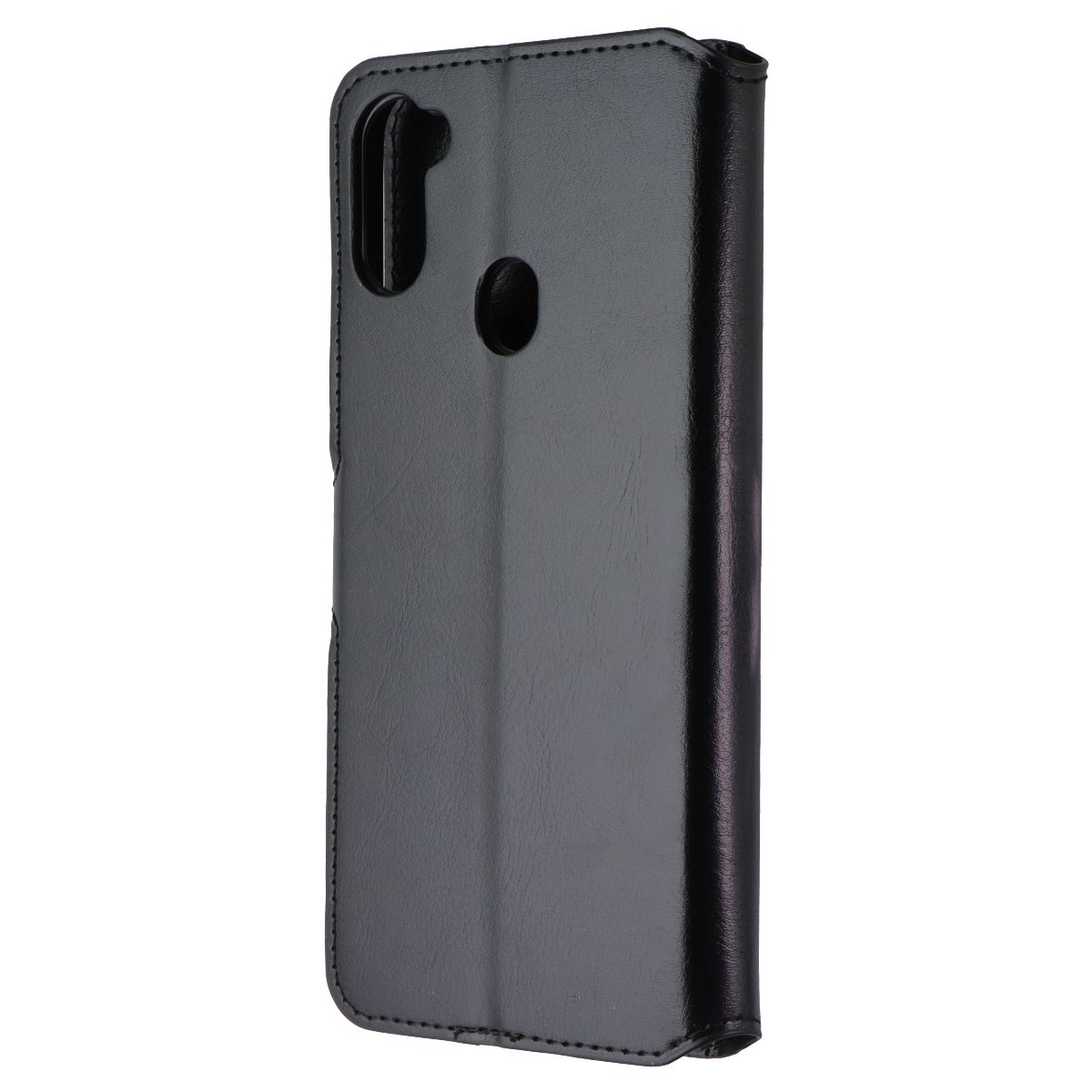 MyBat MyJacket Wallet Element Series Case for Samsung Galaxy A11 - Black Leather