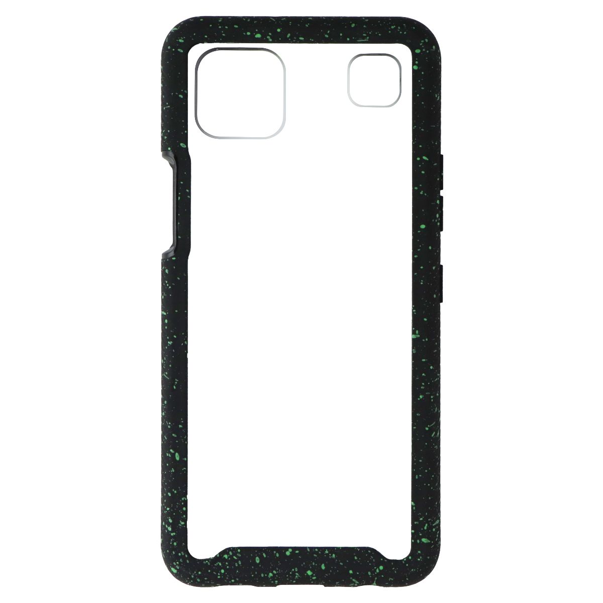 MyBat Full-Body Rugged Clear Bumper Case for LG K92 (5G) - Black/Green Speckle Cell Phone - Cases, Covers & Skins MyBat - Simple Cell Bulk Wholesale Pricing - USA Seller