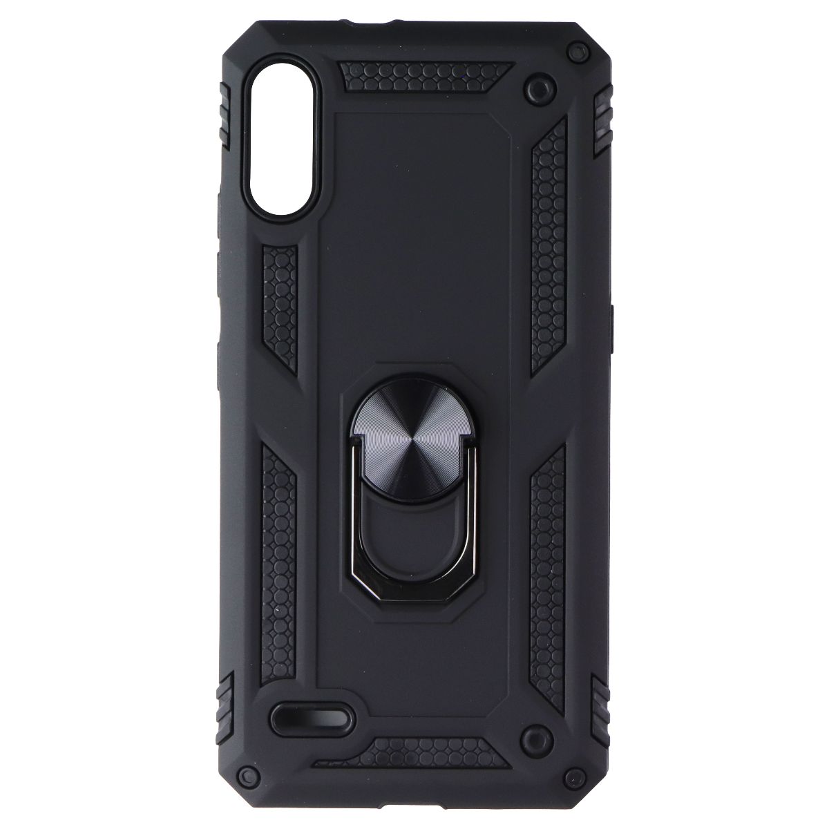 Mybat Rugged Case with Ring Stand for LG K22 - Black Cell Phone - Cases, Covers & Skins MyBat - Simple Cell Bulk Wholesale Pricing - USA Seller