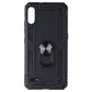 Mybat Rugged Case with Ring Stand for LG K22 - Black