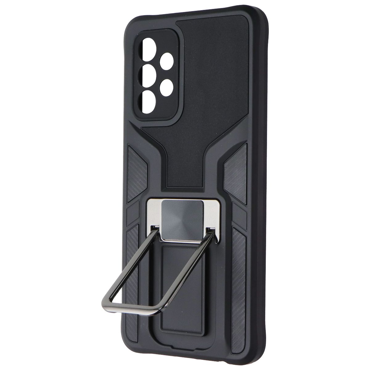 MyBat Rugged Kickstand Case for Samsung Galaxy A52 5G - Black Cell Phone - Cases, Covers & Skins MyBat - Simple Cell Bulk Wholesale Pricing - USA Seller