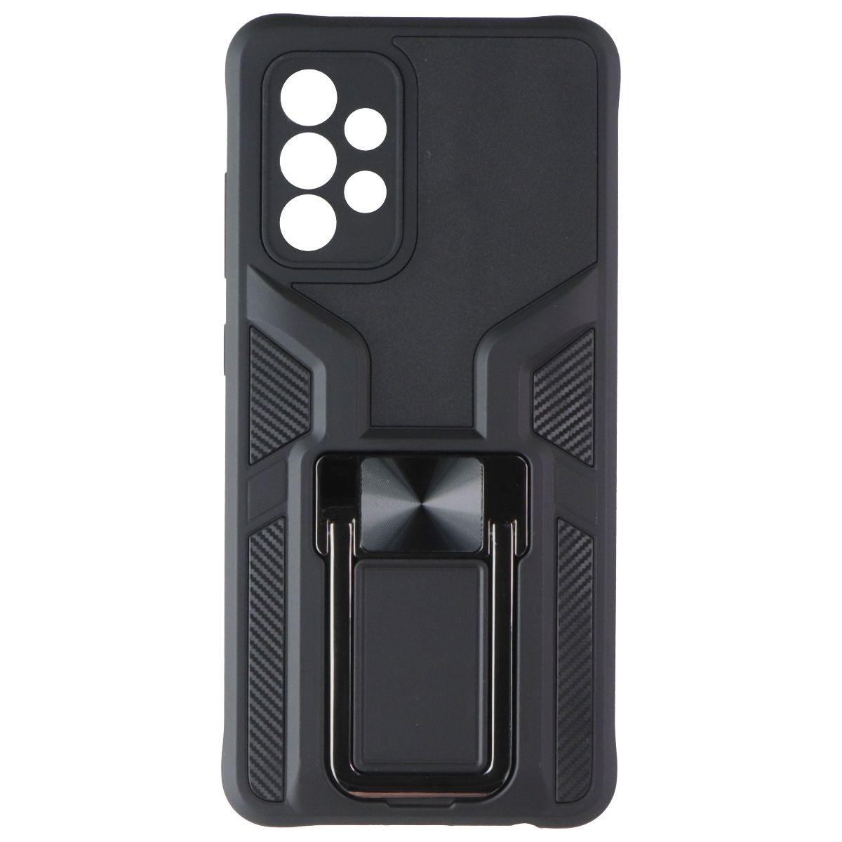 MyBat Rugged Kickstand Case for Samsung Galaxy A52 5G - Black Cell Phone - Cases, Covers & Skins MyBat - Simple Cell Bulk Wholesale Pricing - USA Seller