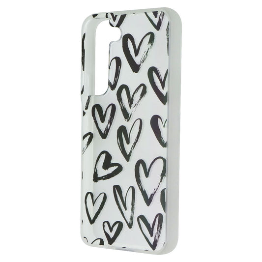 MyBat Pro Mood Series Case for Samsung Galaxy S22 - Black Hearts