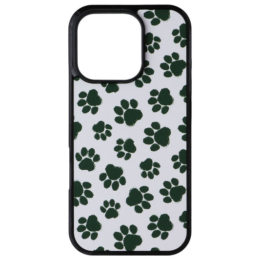 MyBat Design Lab Series Case for Apple iPhone 16 Pro - Paw Print (Green)