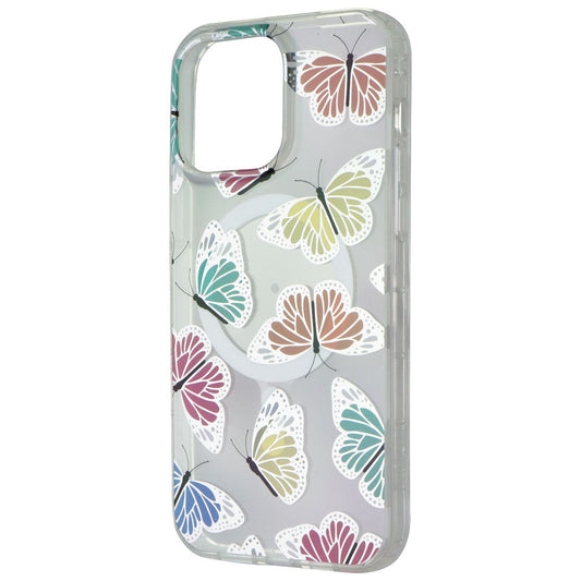 Mybat Pro Mood Series Case for MagSafe for iPhone 14 Pro Max - Neon Butterflies