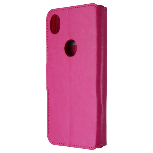 MyBat MyJacket Wallet Element Series Case for Motorola Moto E6 - Pink Leather