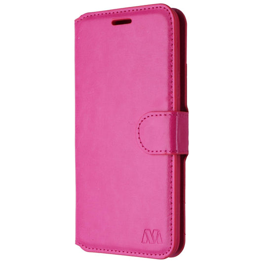MyBat MyJacket Wallet Element Series Case for Motorola Moto E6 - Pink Leather
