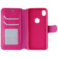 MyBat MyJacket Wallet Element Series Case for Motorola Moto E6 - Pink Leather Cell Phone - Cases, Covers & Skins MyBat - Simple Cell Bulk Wholesale Pricing - USA Seller