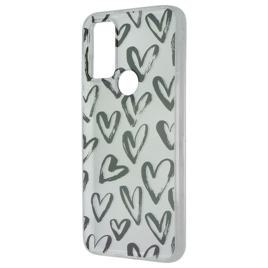 MyBat Pro Mood Series Case for Motorola Moto G Play (2023) - Black Hearts Cell Phone - Cases, Covers & Skins MyBat Pro - Simple Cell Bulk Wholesale Pricing - USA Seller