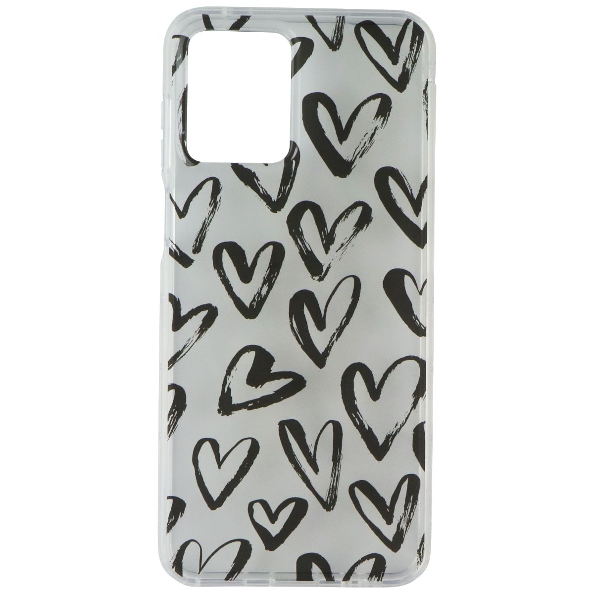 MyBat Pro Mood Series Hard Case for Motorola Moto G 5G (2023) - Clear/Hearts Cell Phone - Cases, Covers & Skins MyBat Pro - Simple Cell Bulk Wholesale Pricing - USA Seller