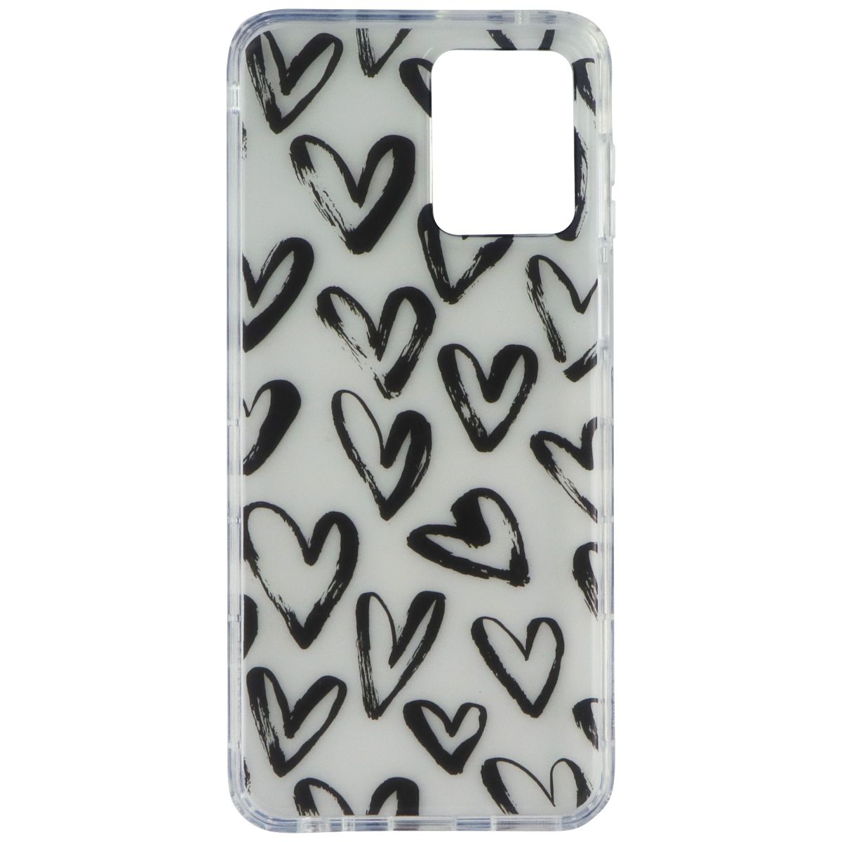 MyBat Pro Mood Series Hard Case for Motorola Moto G 5G (2023) - Clear/Hearts Cell Phone - Cases, Covers & Skins MyBat Pro - Simple Cell Bulk Wholesale Pricing - USA Seller