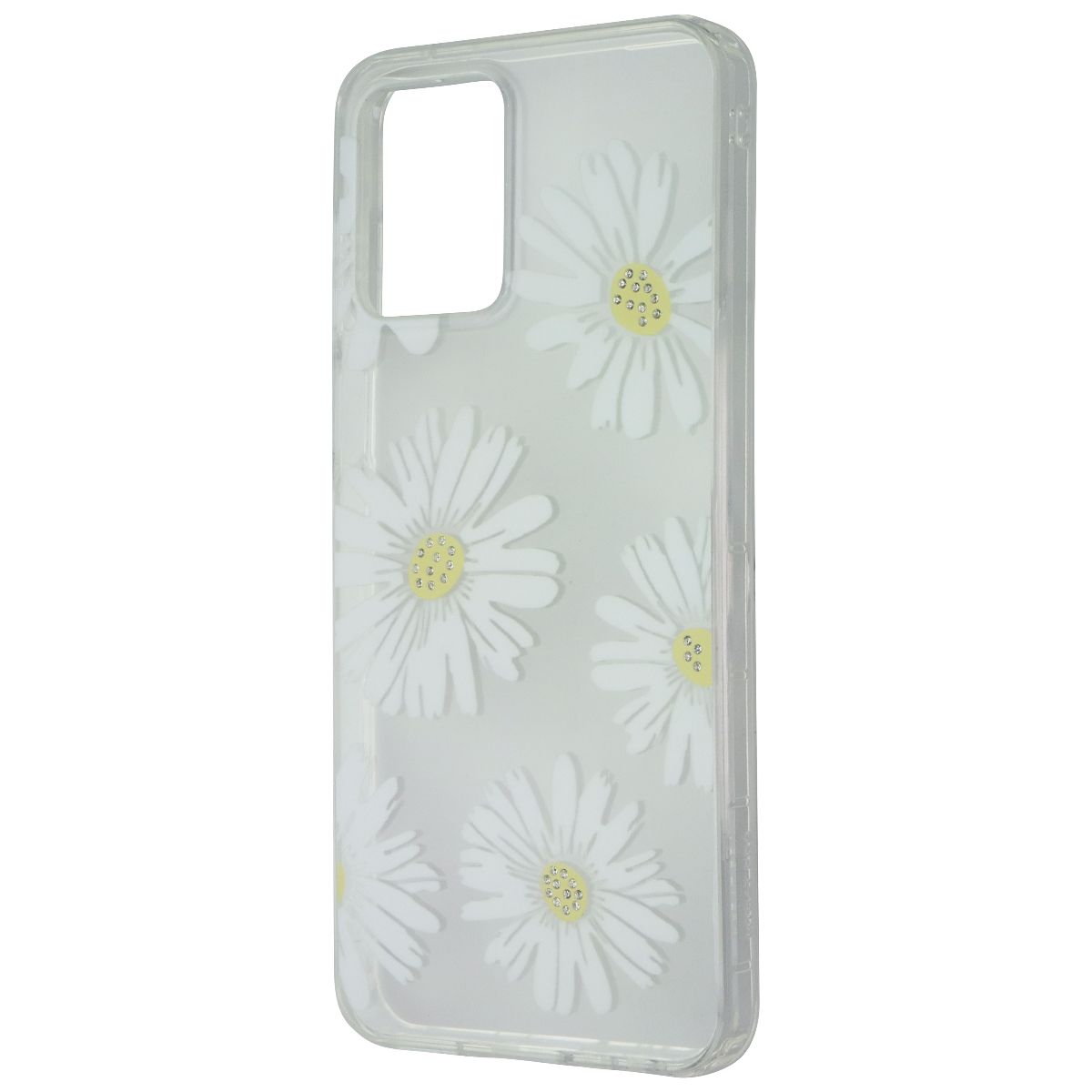 Mybat Mood Series Case for Motorola Moto G 5G (2023) - Happy (Clear/Daisy)
