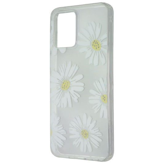 Mybat Mood Series Case for Motorola Moto G 5G (2023) - Happy (Clear/Daisy)