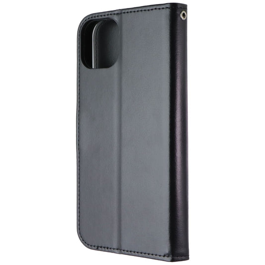MyBat Xtra Series Folio Wallet Case for Apple iPhone 15 Plus - Black