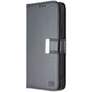 MyBat Xtra Series Folio Wallet Case for Apple iPhone 15 Plus - Black Cell Phone - Cases, Covers & Skins MyBat - Simple Cell Bulk Wholesale Pricing - USA Seller