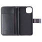 MyBat Xtra Series Folio Wallet Case for Apple iPhone 15 Plus - Black Cell Phone - Cases, Covers & Skins MyBat - Simple Cell Bulk Wholesale Pricing - USA Seller