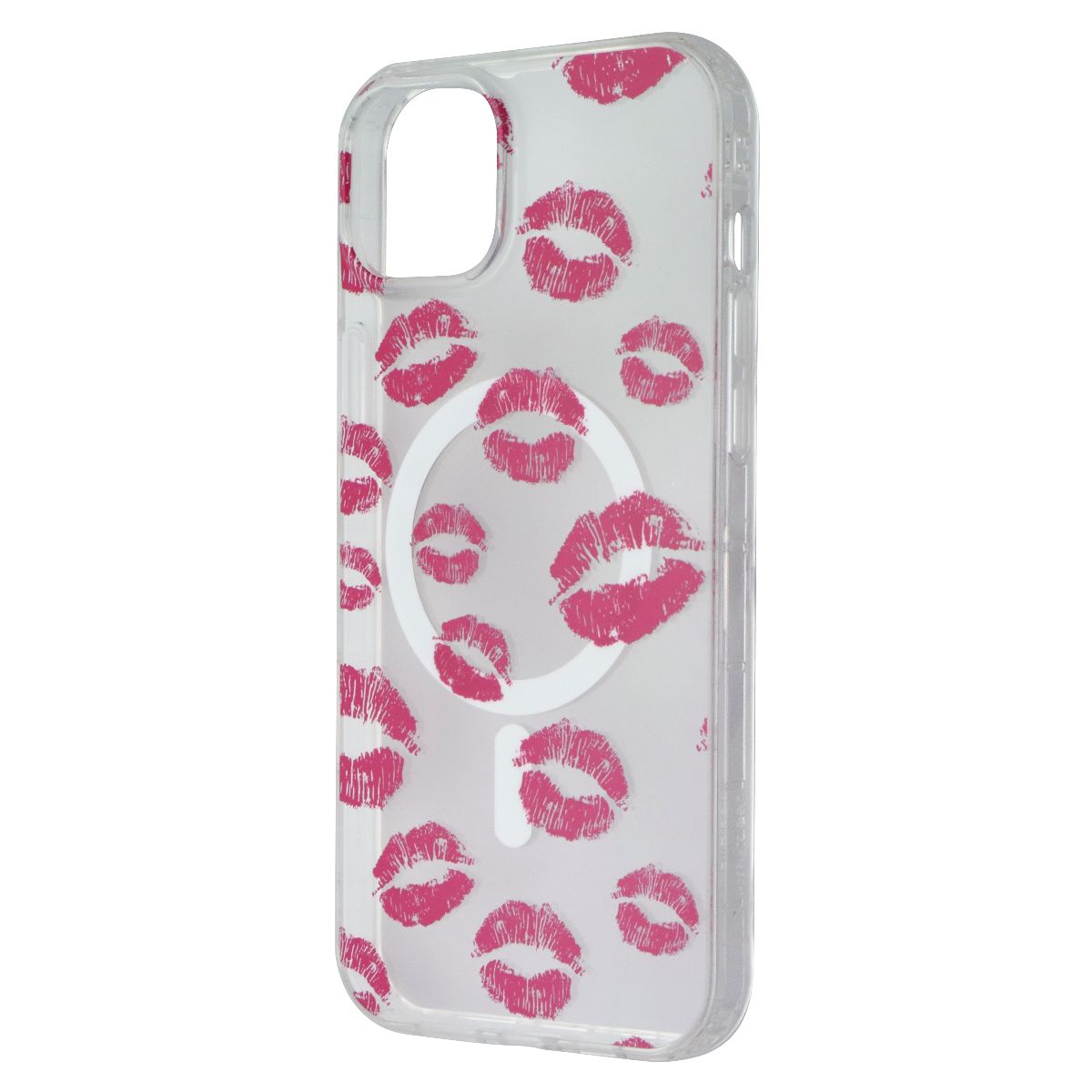 MyBat Pro Mood Series Hard Case for MagSafe for iPhone 15 Plus - Kisses/Clear