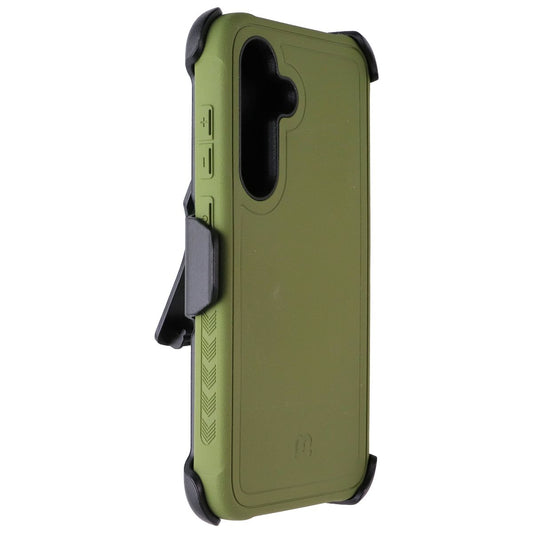 MyBat Pro Maverick Series Case/Holster for Samsung Galaxy S25+ (Plus) - Green Cell Phone - Cases, Covers & Skins MyBat Pro - Simple Cell Bulk Wholesale Pricing - USA Seller