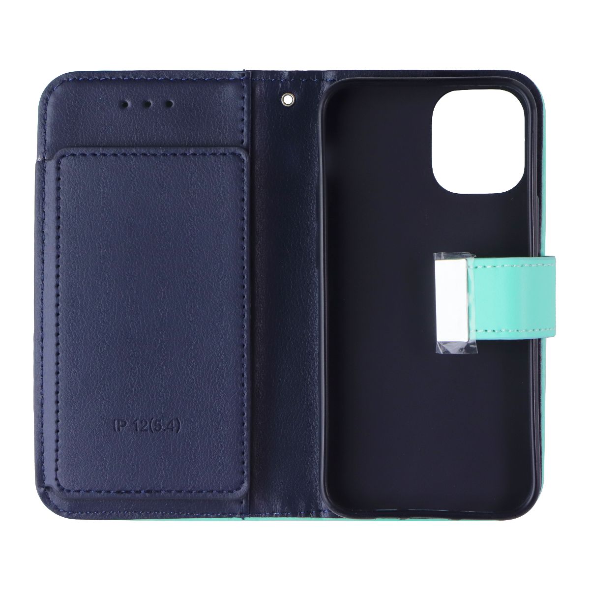 MyBat MyJacket Flip Cover Wallet for Apple iPhone 12 Mini - Green Cell Phone - Cases, Covers & Skins MyBat - Simple Cell Bulk Wholesale Pricing - USA Seller