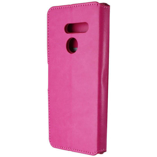 MyBat MyJacket Wallet Element Series Case for LG G8 Thinq - Hot Pink Cell Phone - Cases, Covers & Skins MyBat - Simple Cell Bulk Wholesale Pricing - USA Seller